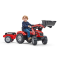 Frontlastare Massey Ferguson m/släp Röd Falk